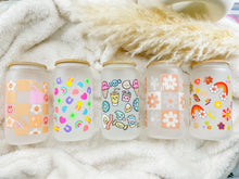 Load image into Gallery viewer, 16 oz. Checkered Boho Cup