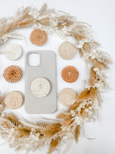 Load image into Gallery viewer, Rattan Phone Holder